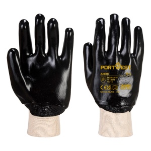 Manusi PVC Knitwrist Portwest A400
