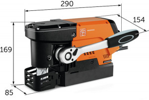 Masina de gaurit universala cu carota cu stand electromagnetic compact, KBC 36 Magforce, FEIN, 1 200 W 3