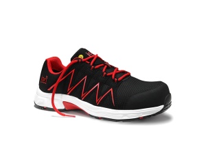 Pantofi jo_SPEEDY black-red Low ESD S1PS Elten 12151