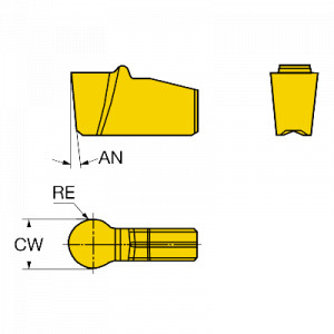 Placuta, Sandvik Coromant, N151.2-400-40-4P 235 - Img 2