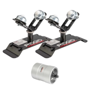 Set 2 × Suport tubulaturi si 1× Alezor pentru RIDGID PC 116