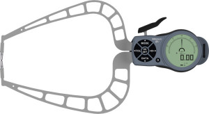 Subler pentru masurare externa, Mitutoyo, calibru 0-50mm, 0,01mm, D=3mm Sfera Carbura 209-954 1