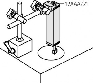 Adaptor pentru suport magnetic compatibil cu Surftest SJ-210 / SJ-310, Mitutoyo, diametru 8 mm, 12AAA221 1