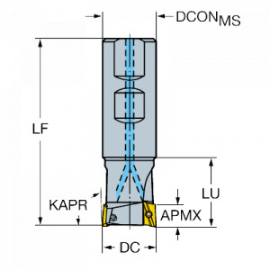 Corp frezare, Sandvik Coromant, R390-016B16-11L - Img 2