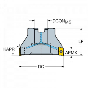 Corp frezare, Sandvik Coromant, R390-063Q22-17H - Img 2