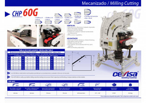 Masina de sanfrenat tabla Cevisa CHP-60G