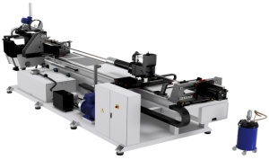 Masina electro-hidraulica de indoit tevi AMOB CH 120 CNC Booster - Img 5