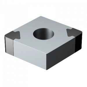 Placuta Boron Nitride, Sandvik Coromant, CNGA120404S01030A 7025
