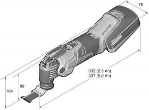 Scula oscilanta cu acumulator FEIN MULTIMASTER AMM 500 PLUS SELECT