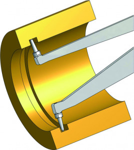 Subler pentru masurare interna, Mitutoyo, calibru 60-80mm, 0,01mm, D=1mm Sfera 209-941 2