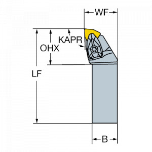 Suport, Sandvik Coromant, DWLNR 2020K 08 - Img 2