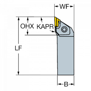 Suport strunjire, Sandvik Coromant, CKJNR 3225P 16 - Img 2