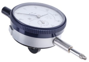 Ceas comparator, Mitutoyo, domeniu 10 mm, gradatie 0,01 mm, 2046A cu inel de agatare pe spate - Img 2