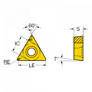CoroTurn, Sandvik Coromant, TCMT 06 T1 02-MF 1125 - Img 2