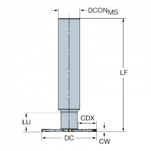 Corp frezare, Sandvik Coromant, QD-G-063A25-M - Img 2