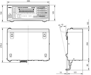 Display pentru micrometru de scanare cu laser LSM-6200, Mitutoyo, 544-071D 2