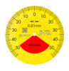 Ecran comparator Mitutoyo 1929AB, 1mm, 0,01mm 2