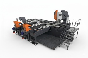 Fierastrau automat cu panza banda 8250 x 300 x 2000 x 2500, Friggi Soitab VAS OSF - Img 2