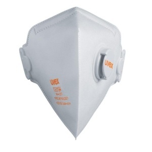 Masca pliabila FFP2 cu supapa (15 buc) Uvex 8763210