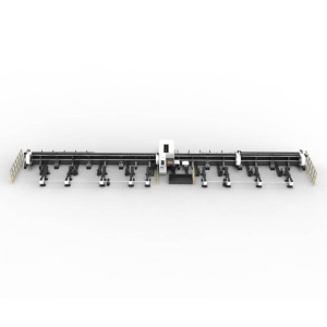 Masina de debitare tevi cu laser HG Tech TF1212-500 12 kW - Img 3