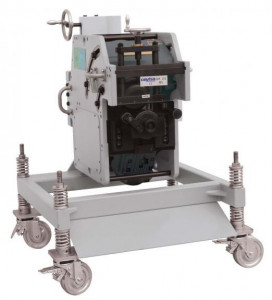 Masina de sanfrenat tabla si tevi CHP-21G, pentru orice material, unghiuri reglabile, auto avans alimentare, carucior incorporat, sanfren maxim 20 mm