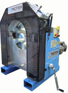 Masina stationara de taiat si sanfrenat tevi MF 170 1020, Protem, actionare electrica 1