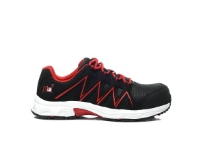 Pantofi jo_SPEEDY black-red Low ESD S1PS Elten 12151 - Img 2