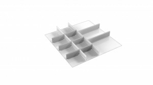 Set divizoare Treston pentru sertare 5 70/75