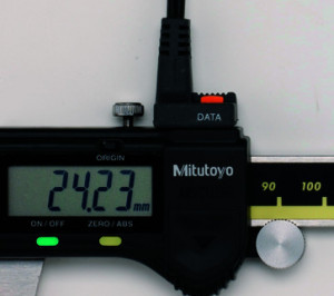 Cablu DIGIMATIC cu comutator de date (2 m) 959150; Pentru șubler standard 2