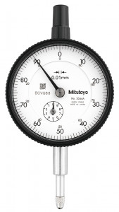 Ceas comparator, Mitutoyo, domeniu 5 mm, gradatie 0,01 mm, 2046A 1
