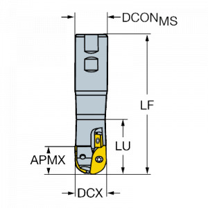 Corp frezare, Sandvik Coromant, R216-12B20-060 - Img 2