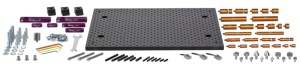 Kit eco-fix L, set de fixare modular pentru CMM, 90 piese, placa 500 x 400 mm, Mitutoyo, K551549-10
