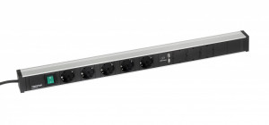 Sina pentru alimentare Treston 683, 5 prize + intrerupator + 2xUSB