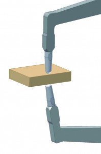 Subler pentru masurare externa, Mitutoyo, calibru 0-20mm, 0,01mm, 209-404 2