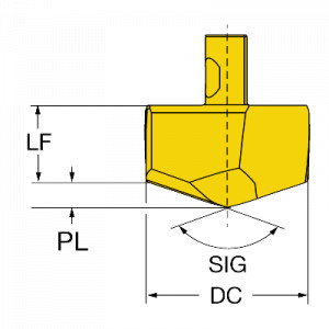 Varf gaurire, Sandvik Coromant, 870-1250-11-MM 2334 - Img 2