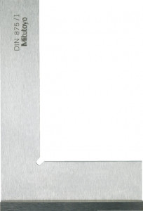 Vinclu drept cu umar, Mitutoyo, DIN 875, 150x100mm, otel inoxidabil, clasa 1, 916-323