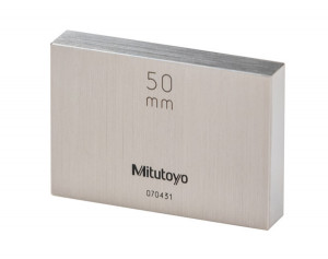 Bloc de calibrare, Mitutoyo Metric, Clasa 1, Otel, 60 mm, 611676-031
