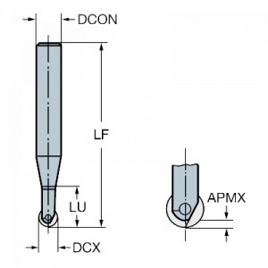 Corp frezare, Sandvik Coromant, R216F-10A12S-053 - Img 2