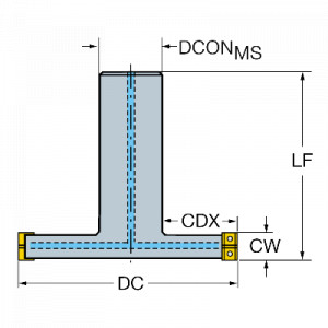 Corp frezare, Sandvik Coromant, R331.35C-063A25EM100 - Img 2