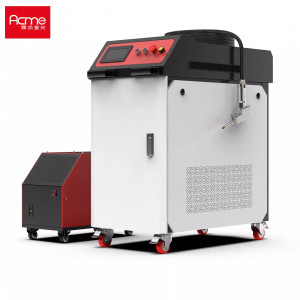 Echipament de sudura debitare si curatare ACME FLW-2000, 2000 W, racitor de apa, sursa laser cu fibra, sablare laser 1