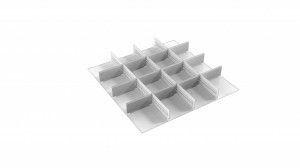 Set divizoare Treston pentru sertare 2 70/100
