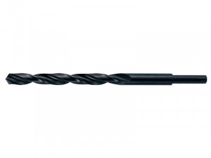 Burghiu pentru metale elicoidal coada cilindrica redusa, HSS laminat DIN 338 - STAS 573, Tip N