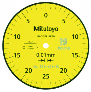 Ceas comparator orizontal, Mitutoyo, 0,5mm, 0,01mm, tija 8mm, 513-424-10E 2