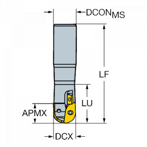 Corp frezare, Sandvik Coromant, R216-10A16-050 - Img 2