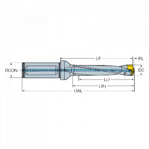 Corp gaurire, Sandvik Coromant, 870-1700-17L20-5 - Img 2