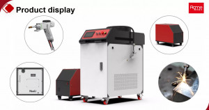 Echipament de sudura debitare si curatare ACME FLW-2000, 2000 W, racitor de apa, sursa laser cu fibra, sablare laser 2