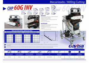 Masina de sanfrenat tabla Cevisa CHP-60G INV