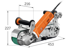 Polizor manual cu banda GRIT GHB 15-50 INOX 2