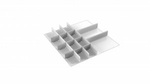 Set divizoare Treston pentru sertare 6 70/75