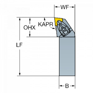 Suport, Sandvik Coromant, DCLNR 1616H 12 - Img 2